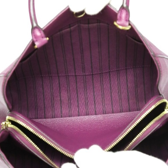 Louis Vuitton Monogram Montaigne MM 2way Purple Handbag - Picture 14 of 16